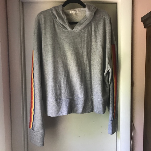 Truly Madly Deeply Striped Hoodie - Picture 2 of 4